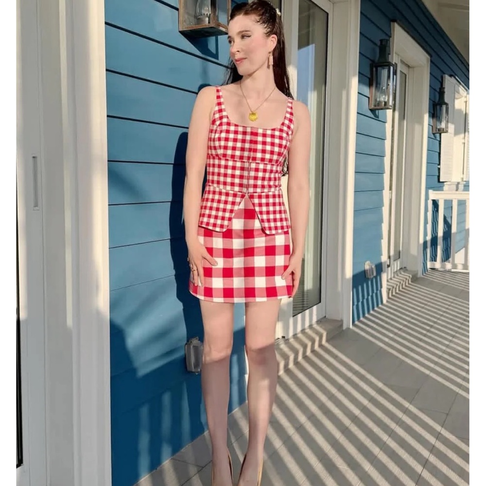 Hill House Hallie Gingham Skirt